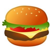 Android 8.1 Emoji Burger